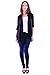SR Women's Basic 3/4 Sleeve Open Cardigan (Size: Small-5X), 1X, Black
