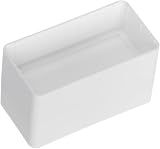 EUROPLAST 110x55mm Rectangular Flat PVC Duct Connector with Non-Return Damper view 3