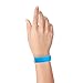 1,000 WristCo Neon Blue Tyvek Wristbands for Events - Tamper-Proof Design & Fluorescent Color Prevent Reuse Premium-Grade Bracelets for Hospital & Medical ID, Party & VIP Identification
