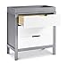 Carter's by DaVinci Colby 3-Drawer Dresser in Grey and White