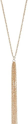 Jennifer Zeuner Amaya Long Fringe Necklace