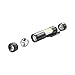 Zlimio 5 Packs LED Flashlights Bulk, 1000 Lumen Q5 COB LED Brightness Mode Torch Lamp Penlight, Powered by AA/14500