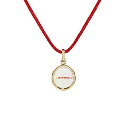 ASTRODIDI Stone Gomti Chakra Pendant (White)