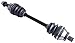 East Lake Axle replacement for rear left/right cv axle Polaris Sportsman/Hawkeye 300/400 2006 2007 2008 2009 2010 2011