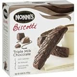 Nonni's Nonni's Milk Chocolate Without Nuts Biscotti, 6.88 OZ (Pack of 12)