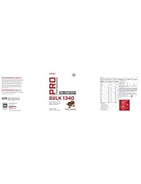 GNC Pro Performance Bulk 1340 - Chocolate doble