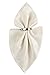 DII Christmas Holiday Trees Napkin, Winter White, Set of 6