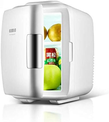 SHIBINGX Fashion Portable Car Refrigerator 4L Mini Refrigerator Cooler Warmer Freezer 12V Mini Warming and Cooling Vehicle Fridge Also Use in Home Office