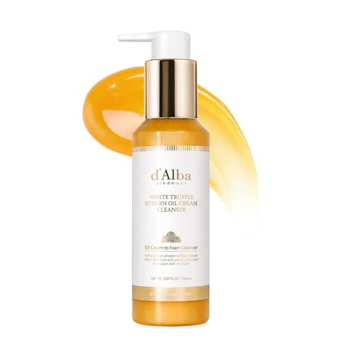 Reinigungscreme mit italienischem weißem Trüffelrücklauföl, vegane Hautpflege, einfache Reinigung in einem Schritt für Talg und Make-up-Entfernung