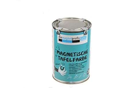 2 in 1 Magnetische Tafelfarbe, Tafelfarbe matt, magnetisch, extreme Haftkraft, allergikerfreundliche Wandfarbe für innen, ohn