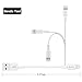 [Apple MFi Certified] OLALA 3.3 Feet (1M) 8-Pin Lightning to USB Cable for iPhone 7,iPhone 7 Plus, iPhone 6 6s 6 Plus 6s Plus 5s 5 5c, iPad Pro Air 2, iPad mini 4 3 2, iPod - White