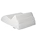 Leg Elevation Pillow for Circulation Adjustable Bed Wedge Pillow with 2 Removable Inserts and Removable Terrycloth Cover by Bluestone