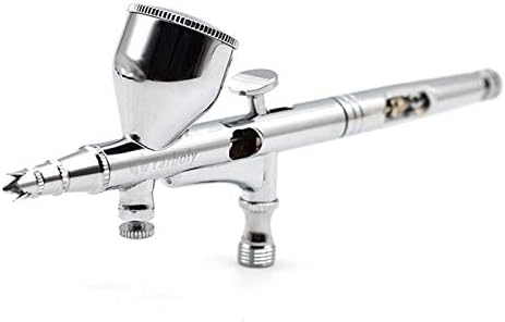 Amazon Co Jp Syh01 0 2mm デュアルアクションエアブラシ エアブラシ スプレーガン スプレーペン メイクアップツール エアネイル ガンセット コンプレッサー ネイル Diy 工具 ガーデン