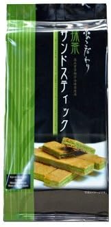 Amazon 京都土産お友達に 宇治抹茶サンドスティック８本 10袋 おまとめ価格 濃厚宇治抹茶チョコクリームサンドのサクサク焼き菓子 西出製茶場 ウエハース 通販