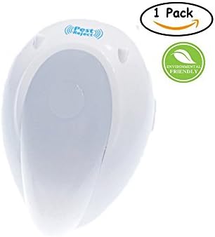 TUPELO [2018 NEW] Ultrasonic Pest Repeller | Bug Repellent | Mosquito Repellent | Smart Plug In Electronic Pest Reject with Night Light for Mosquito, Mice, Bug, Ant, Fly, Spider, Insect (1 Pack)
