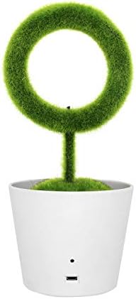 Plant Air Purifier Ionizer JO-732 Office Plant & Desktop Filter Eliminates Deodorizes Reduces Allergies Smoke Viruses Dust Pets Odor Germs Mold and Pollen. No Filter No Maintenance 2.5PM Home Decor