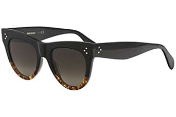 Celine Women's CL40016I CL/40016/I 05F Black/Tortoise Cat