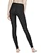 KUBEER Yoga Pants Yoga Capris Leggings Workout Running Sports Tummy Control Shapewear Black