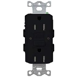 Lutron CAR-15-GFST-BL Claro 15-Amp Self-Testing