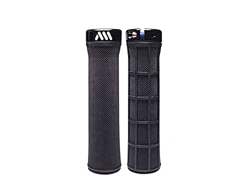 All Mountain Style Fahrradgriffe Berm Grip Model | Fahrradlenkergriffe Lenker Handgriffe MTB | 135 mm - 100 g | Feste und leichte Befestigung der Grif