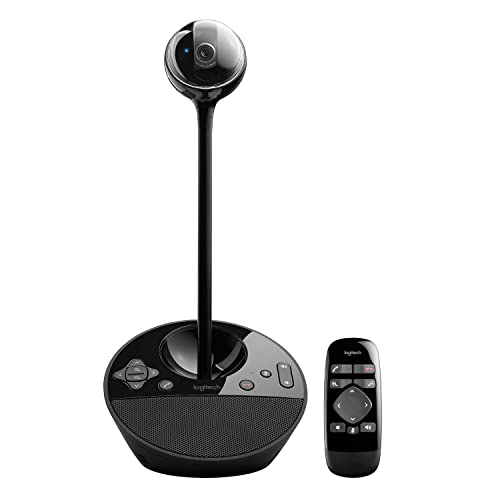 Logitech Bcc950 Webcam Solution De Visioconférence, Full Hd 1080P, Appels Vidéo, Usb, Teams, Zoom, Fuze, Google Meet, Jabber, Webex, Bluejeans, Broadsoft, Gotomeeting, Vidyo, Portable/PC/Mac/Android