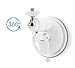 Wasserstein Smart Adjustable Indoor/Outdoor Security Suction Cup Wall Mount Compatible with Arlo, Arlo Pro/Pro 2/Pro 3/Pro 4, Arlo Ultra/Ultra 2, and Other Compatible Models (2 Pack, White)