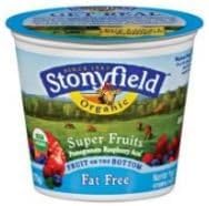 Stonyfield Farm Organic Pomegranate Raspberry Acai Yogurt, 6 Ounce -- 12 per case.
