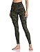 Colorfulkoala Women’s High Waisted Pattern Leggings Full-Length Yoga Pants (XL, Army Green Splinter Camo)thumb 2