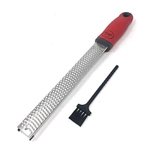 MGE rasp voor citrusvruchten, lange rasp voor kaas of chocolade, fijne rasp cester + veiligheidsdeksel…