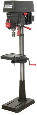 HD Floor Model Drill Press -15" Swing; Step Pulley, 16 Speeds, 1/2 hp 120V/240V Motor, 204 lbs