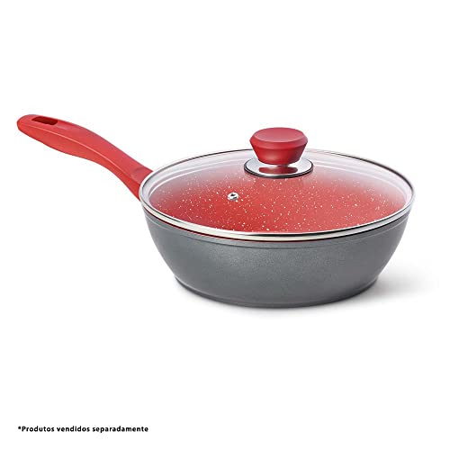 POLISHOP Panela Day By Day Vermelha de 28Cm