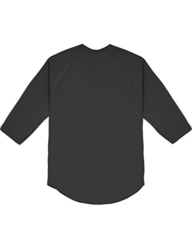 image for Hat and Beyond HC Mens Baseball Raglan 3/4 Sleeve Plain Casual Tee Bas