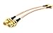 OdiySurveil(TM 3-Pack SMA Extension Cable,RF Antenna SMA Female to SMA Male RG316 Coaxial Cable Adapter,20CM/7.9''