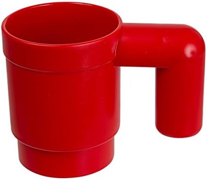 Lego Upscaled Mug -RED: Amazon.co.uk 