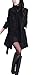 xiaoming Women Winter Double Breasted Thicken Wool Trench Coat with Belt