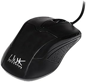 Link lkmos03 Optical Mouse USB 3 Buttons, Black