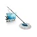 Hurricane 360 Spin Mop by BulbHead with Lightweight Washable Microfiber Mop Head and Revolutionary Spinning Bucket for Cleaning and Polishing Hardwood, Ceramic Tile, Laminate, Marble, Veneer, and More