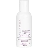 Dermaflage Clean Skin Cleanser Travel Size - Gentle Facial Cleanser for Sensitive Skin - Fragrance-Free, Sulfate-Free, pH-Balanced Face Wash - Lightweight Formula for Daily Use - 2 fl oz