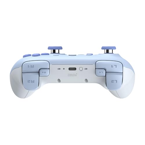 8Bitdo Ultimate 2C Bluetooth Controller for Switch, Wireless Controller with 6-Axis Motion Control, Rumble Vibration, Refined D-Pad and Bumpers, and Hall Effect Joysticks (Blue) 3
