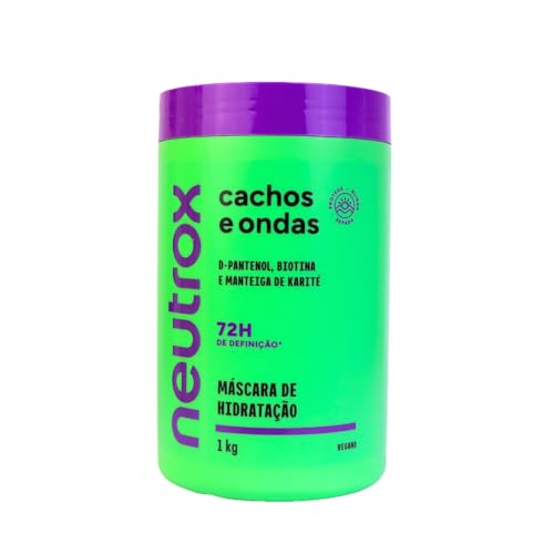 Neutrox Máscara De Hidratação Cachos E Ondas 1Kg