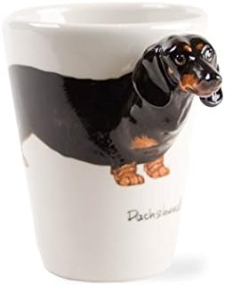 Dachshund Gift, Coffee Mug Handmade by Blue Witch