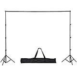 Background Photography Stand 2.5 * 3 M - Black