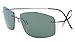 Eyekepper Rimless Titanium Frame Polarized Sunglasses