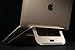 Satechi Lightweight Aluminum Portable Laptop Stand - Compatible with MacBook, MacBook Pro, Microsoft Surface Pro and more (Gold)