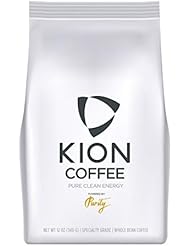 Kion Organic Coffee | Best Tasting, Purest, Highest Antioxidant, Healthiest Whole Bean Coffee | Medium Roast 12 Oz (1 Pack)