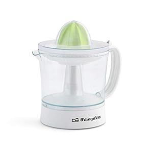 Orbegozo EP 2210 Electric Orange Juicer, Removable 1-Litre Container, Pulp Control, 2 Cones for Fruits of Different Sizes, Bidirectional Rotation