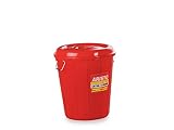 Aristo Multipurpose Plastic Storage Bucket 50 Ltr (Red)