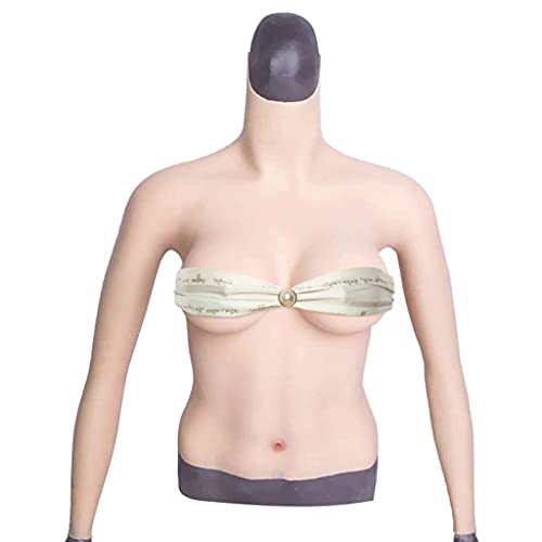 Formes De Poitrine En Silicone D Cup Pour Crossdressing/cosplay - Body Avec Vaginette, Ajustable, Neuf
