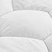 oaskys Mattress Pads Cover Queen Size,Mattress Topper Cover Cotton Pillow Top with Snow Down Alternative Fill