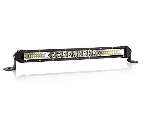 BraveWAY Led Light Bar 10 Inch Single Row Led Light Bar Spot Flood Combo Driving Off Road Light Bar LED Work Light 10 inch for Truck ATV, UTV, SUV, Cars - Thumbnail 7